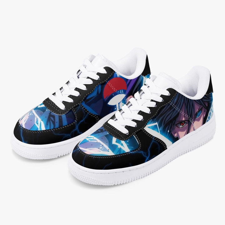 Naruto Shippuden Sasuke AF1 Anime Shoes _ Naruto _ Ayuko