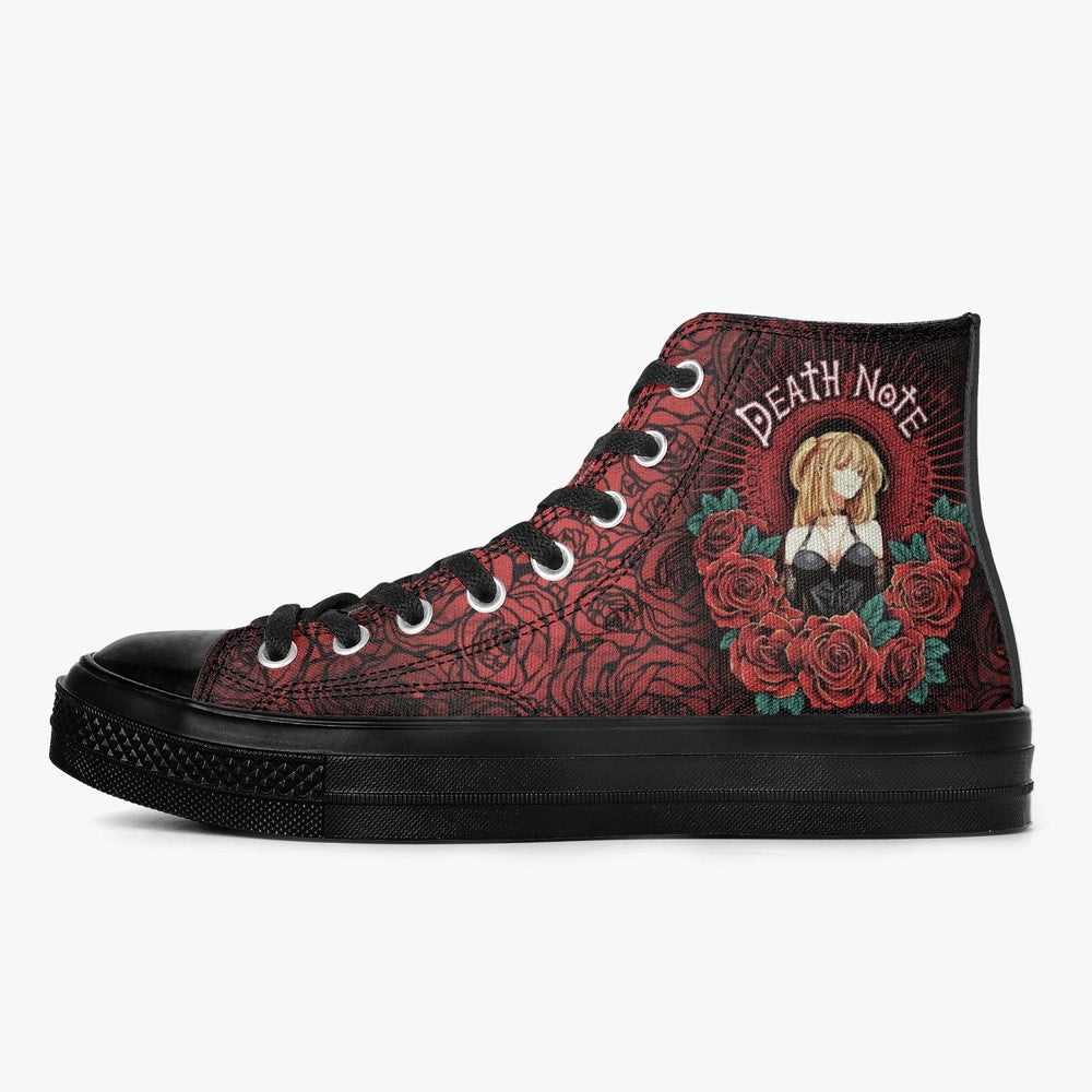 Death Note Misa Amane A-Star High Anime Shoes _ Death Note _ Ayuko