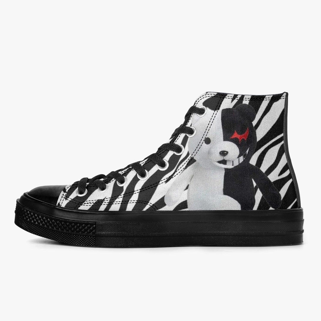 Danganronpa Monokuma A-Star High Anime Shoes _ Danganronpa _ Ayuko