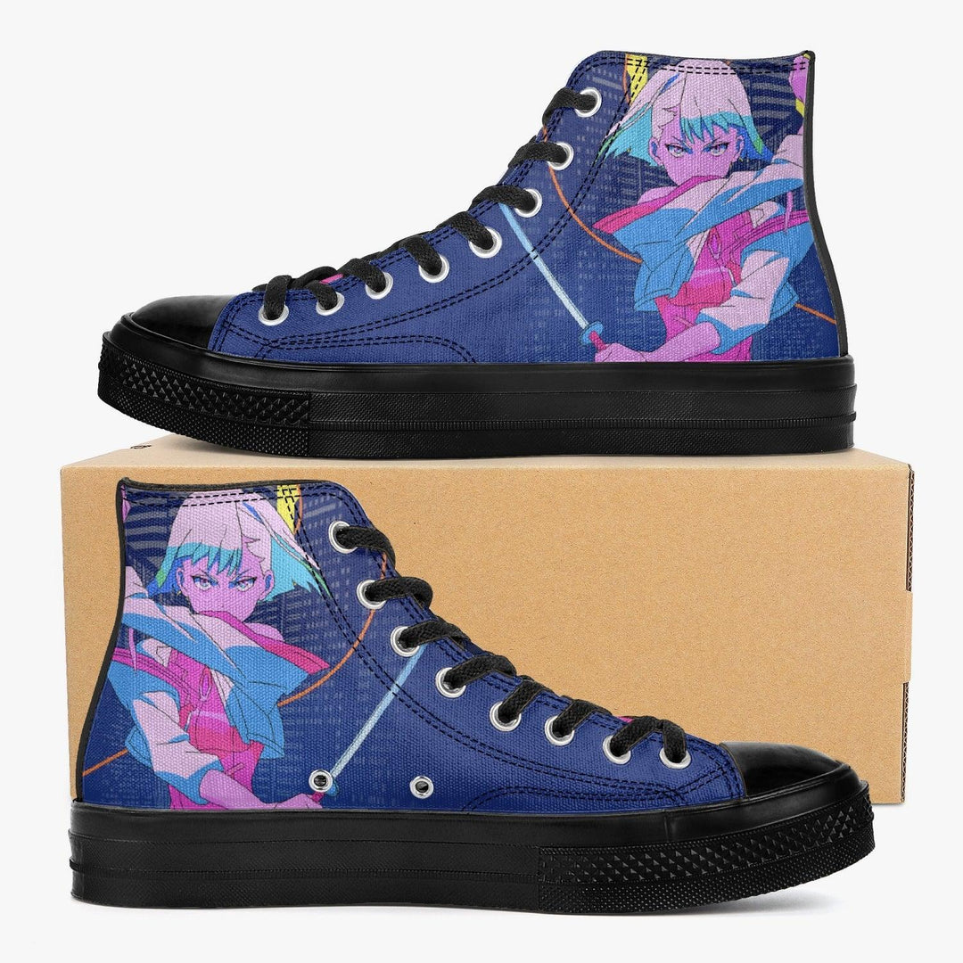 Cyberpunk Edgerunners Lucy A-Star High Anime Shoes _ Cyberpunk Edgerunners _ Ayuko