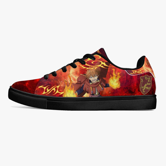 Black Clover Leopold Vermillion Skate Anime Shoes _ Black Clover _ Ayuko