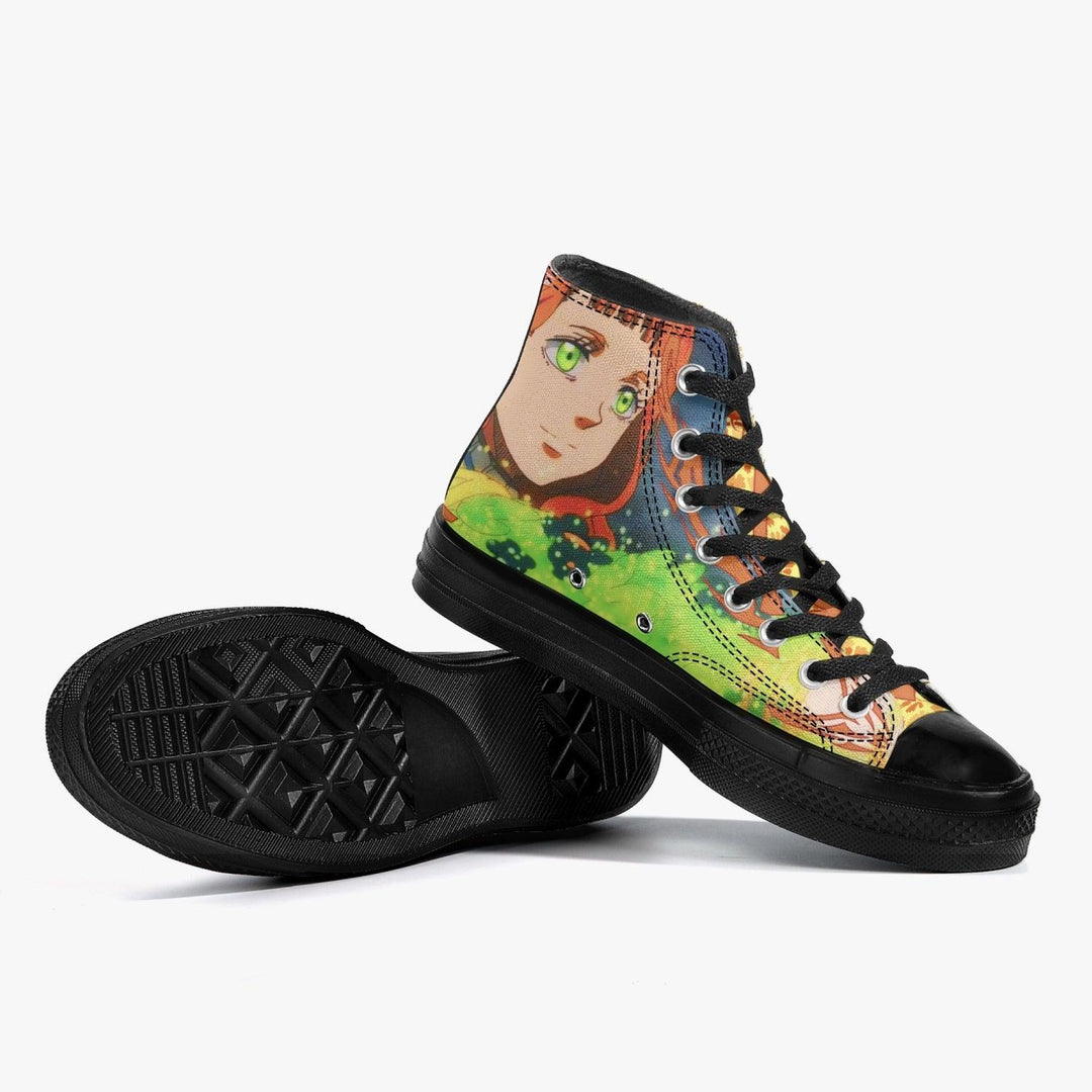 Black Clover Mimosa Virmilllion A-Star High Anime Shoes _ Black Clover _ Ayuko