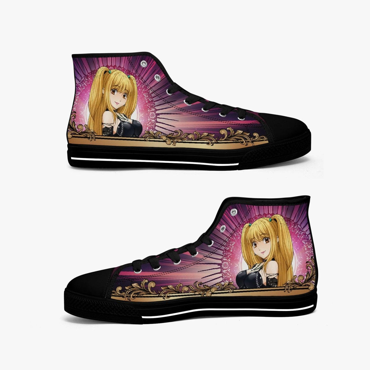 Death Note Misa A-Star Mid Anime Shoes _ Death Note _ Ayuko