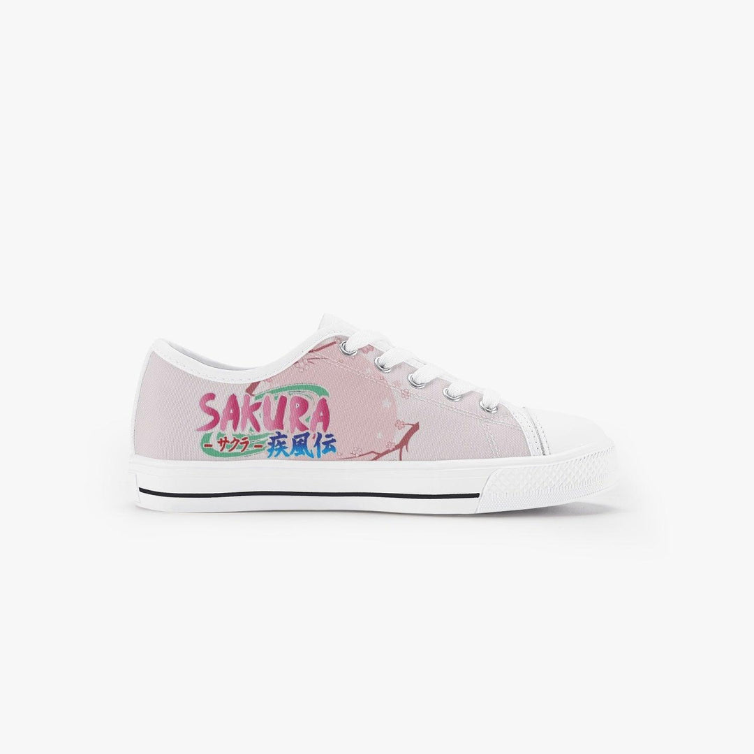 Naruto Shippuden Sakura Kids A-Star Low Anime Shoes _ Naruto _ Ayuko