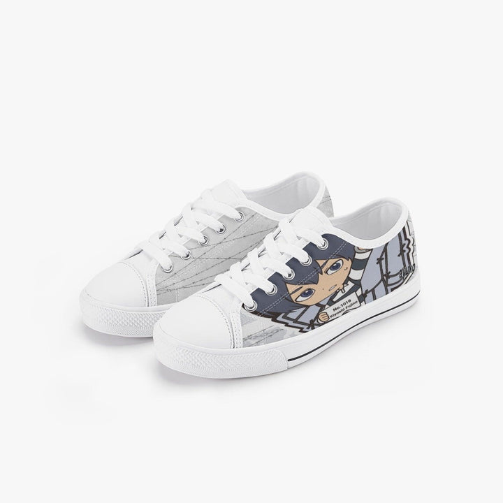 Prison School Chibi Kiyoshi Fujino Kids A-Star Low Anime Shoes _ Prison School _ Ayuko