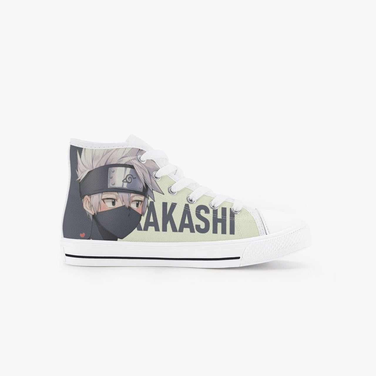 Naruto Shippuden Kakashi Kids A-Star High Anime Shoes _ Naruto _ Ayuko