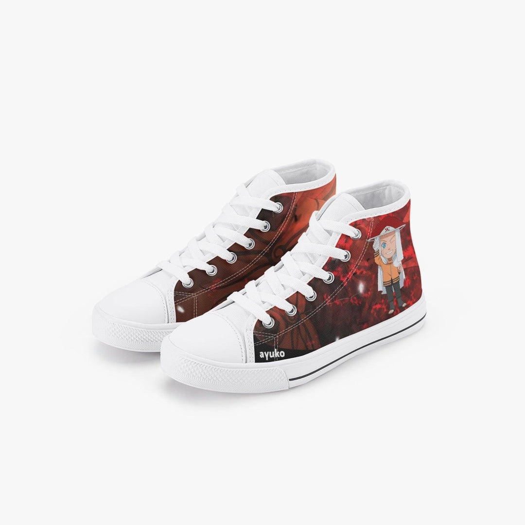 Naruto Shippuden Naruto Kids A-Star High Anime Shoes _ Naruto _ Ayuko