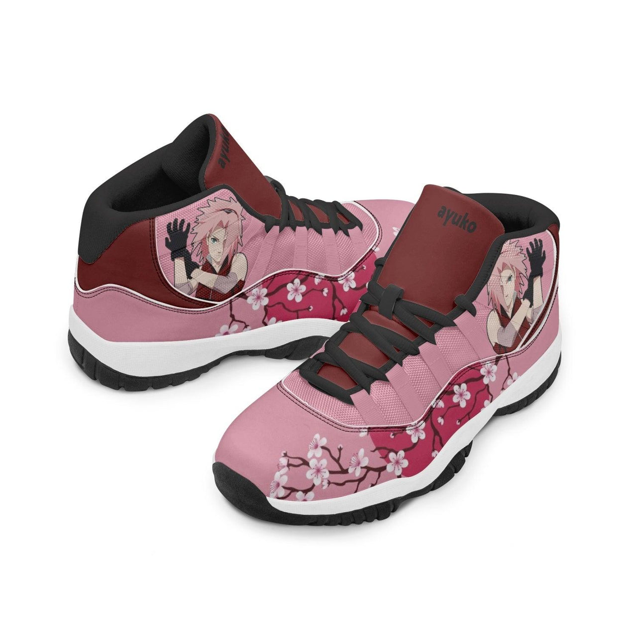 Naruto Shippuden Sakura JD11 Anime Shoes _ Naruto _ Ayuko
