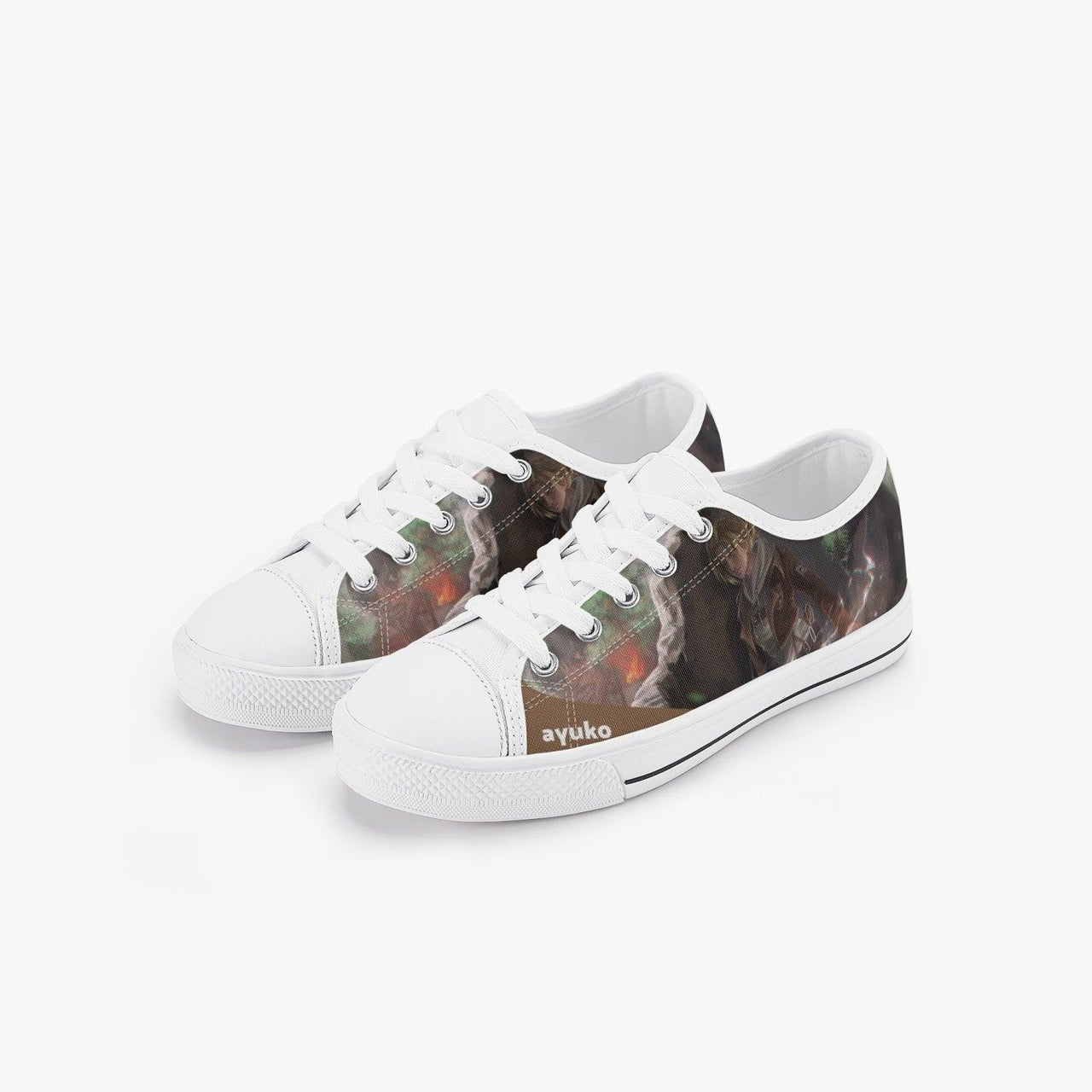 Attack On Titan Annie Leonheart Kids A-Star Low Anime Shoes _ Attack On Titan _ Ayuko