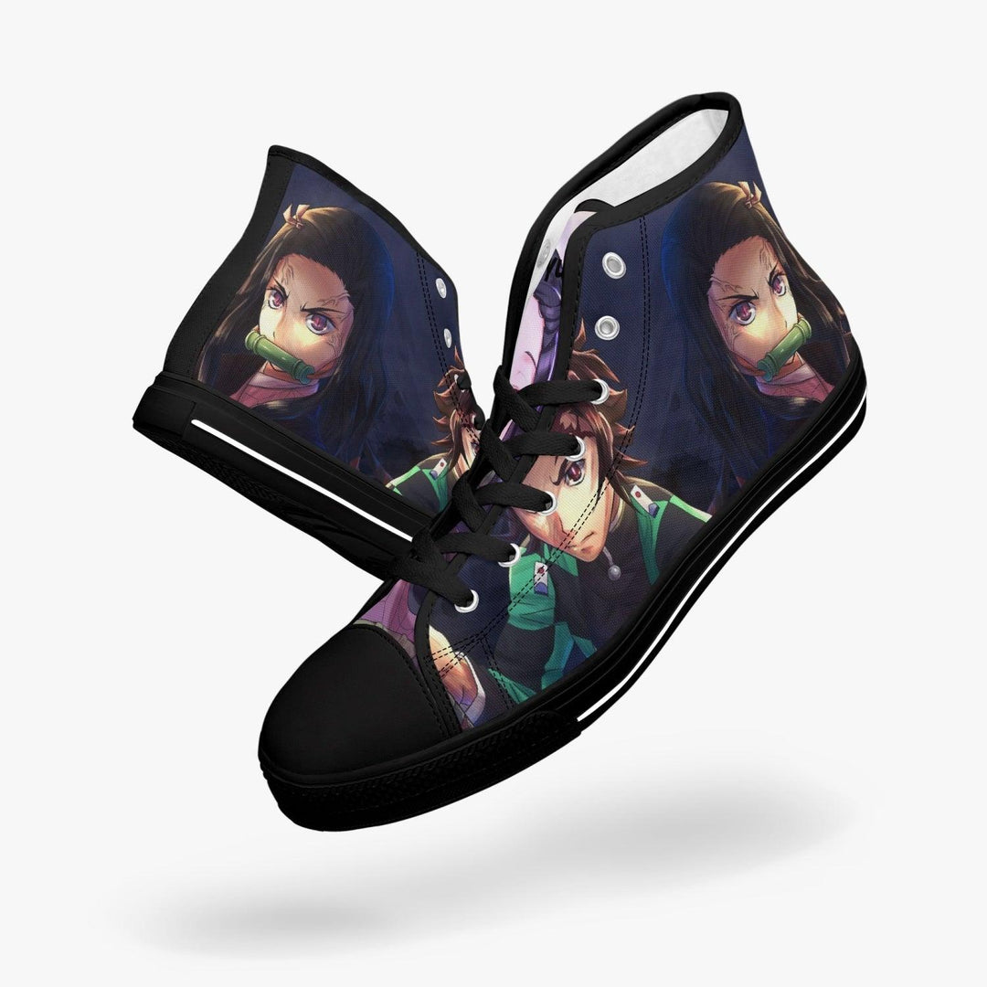 Demon Slayer Muchiro Tokito A-Star Mid Anime Shoes _ Demon Slayer _ Ayuko