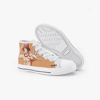 Thumbnail for One Piece Portgas D. Ace Kids A-Star High Anime Shoes _ One Piece _ Ayuko