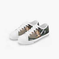 Thumbnail for Attack On Titan Hange Zoe Kids A-Star Low Anime Shoes _ Attack On Titan _ Ayuko