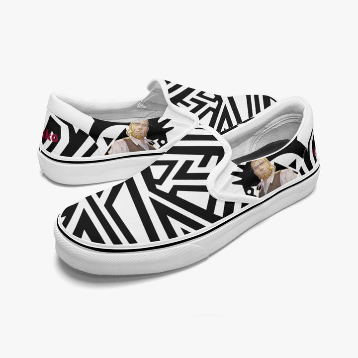 Fullmetal Alchemist Van Hohenheim Slip Ons Anime Shoes _ Fullmetal Alchemist _ Ayuko