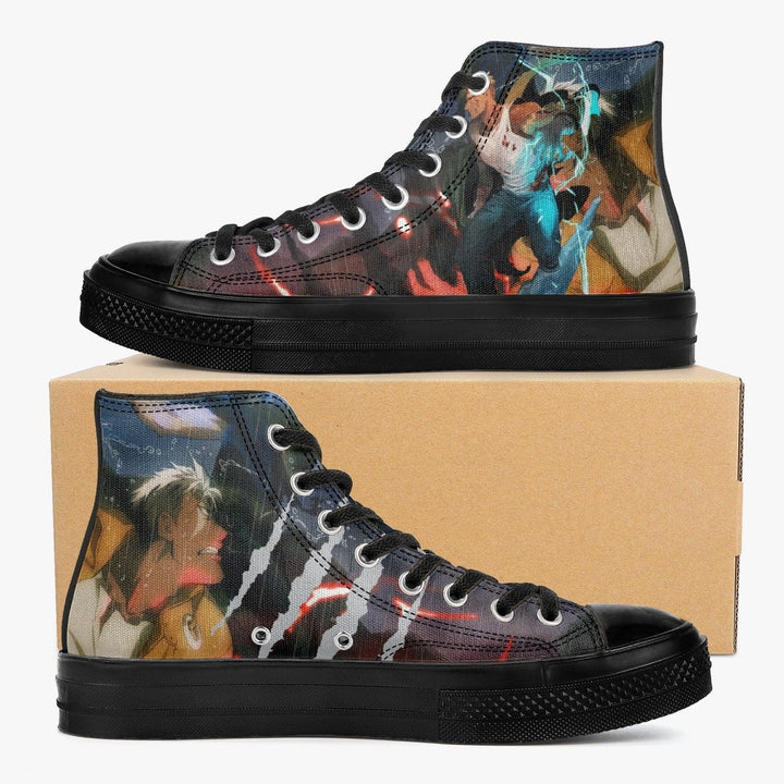 Fullmetal Alchemist Scar A-Star High Anime Shoes _ Fullmetal Alchemist _ Ayuko