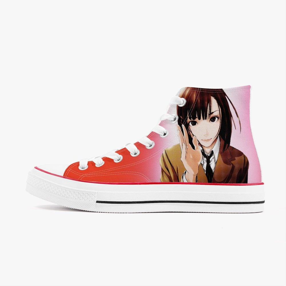 Prison School Chiyo Kurihara A-Star High White Anime Shoes _ Prison School _ Ayuko