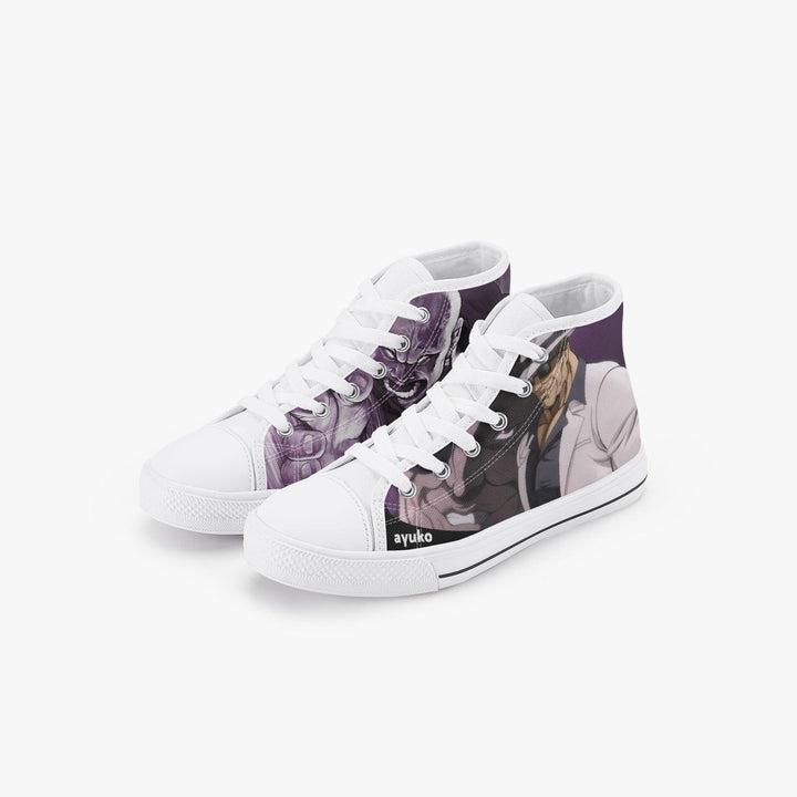 Baki Doppo Kids A-Star High Anime Shoes _ Baki _ Ayuko