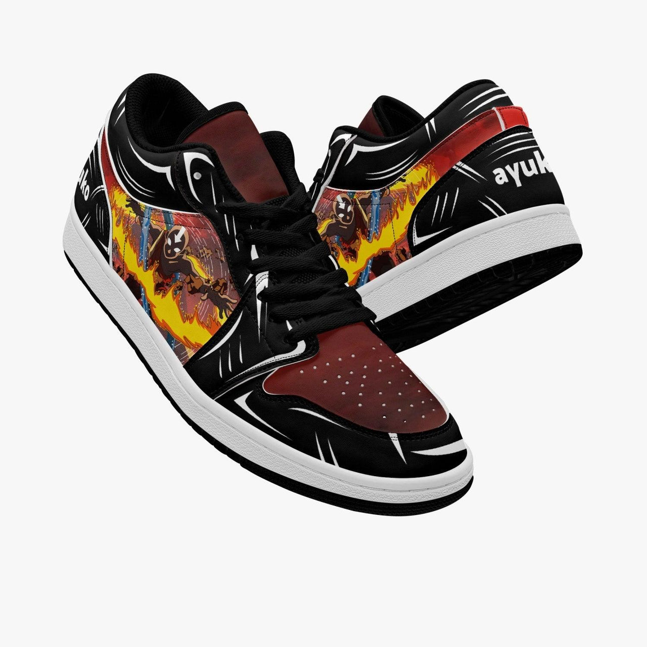 Avatar The Last Airbender Avatar State JD1 Low Anime Shoes _ Avatar The Last Airbender _ Ayuko