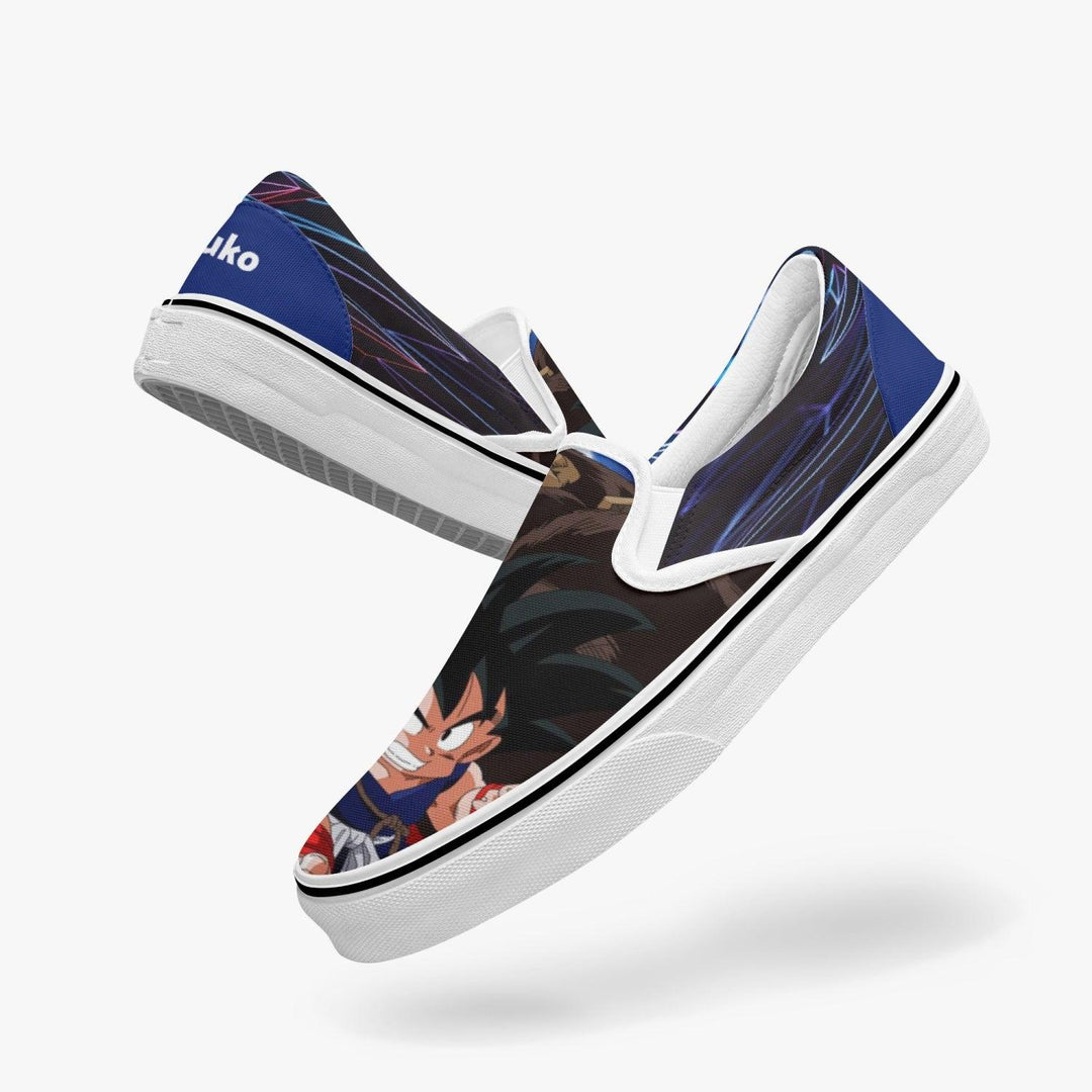 Dragon Ball Z Son Goku Slip Ons Anime Shoes _ Dragon Ball Z _ Ayuko