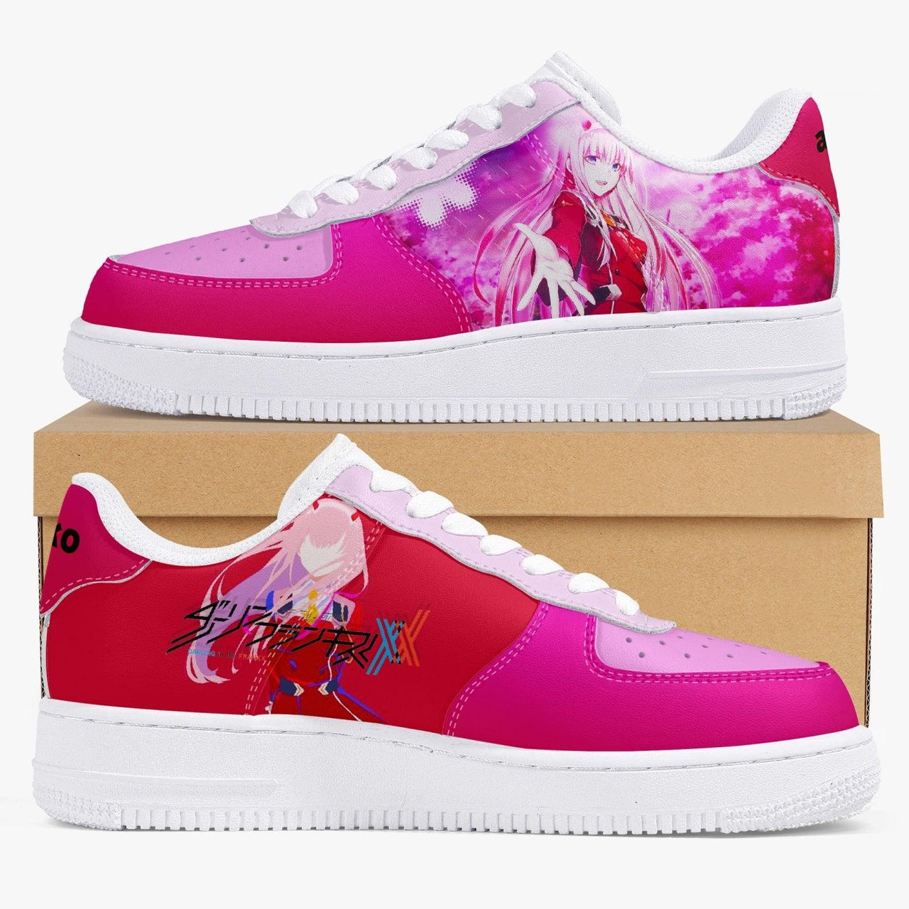 Darling in The Franxx Zero Two Air F1 Anime Shoes _ Darling in The Franxx _ Ayuko