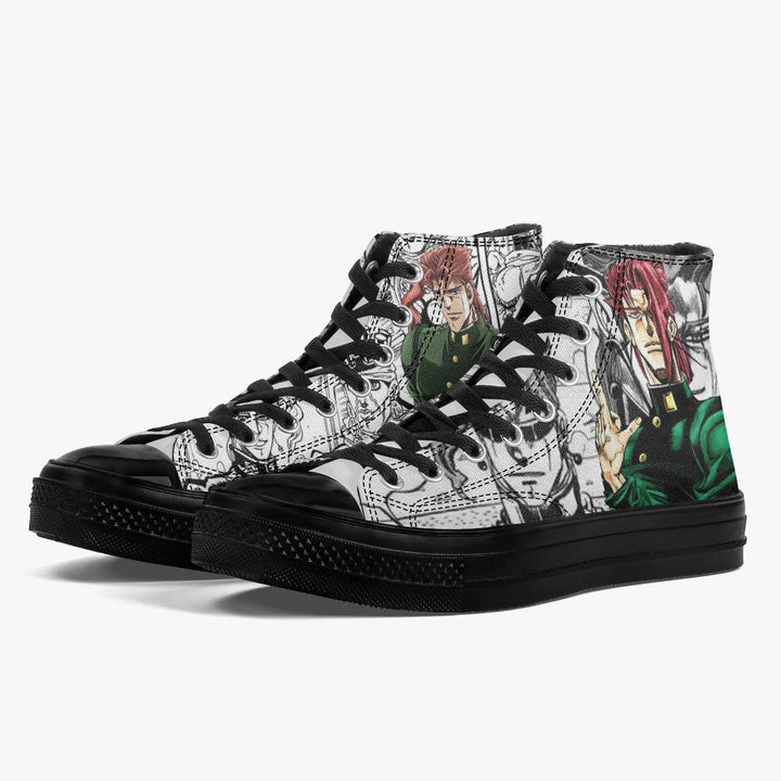 JoJo's Bizarre Adventure Noriaki Kakyoin A-Star High Anime Shoes _ JoJo's Bizarre Adventure _ Ayuko