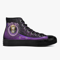 Thumbnail for Death Note Misa Purple Black A-Star High Anime Shoes _ Death Note _ Ayuko