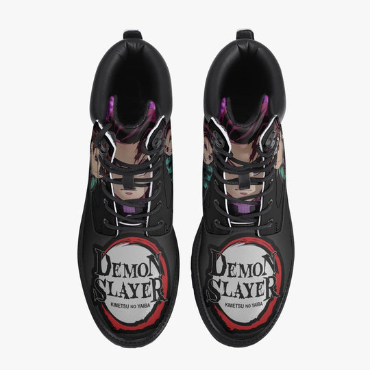 Demon Slayer Tanjiro Kamado Casual Leather Boots Anime Shoes _ Demon Slayer _ Ayuko