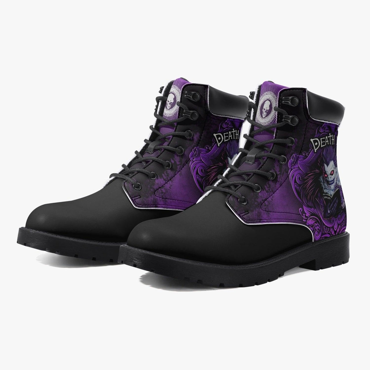 Death Note Ryuk Purple Boots Anime Shoes _ Death Note _ Ayuko