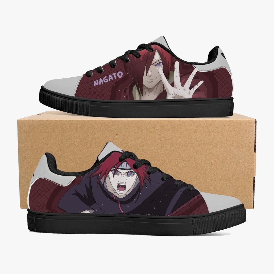 Naruto Shippuden Nagato Skate Anime Shoes _ Naruto _ Ayuko