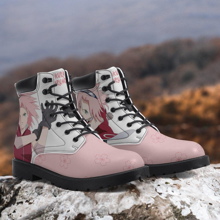 Naruto Shippuden Sakura Haruno All-Season Anime Boots _ Naruto _ Ayuko