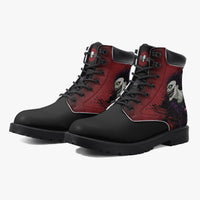 Thumbnail for Death Note Ryuk Red Black Boots Anime Shoes _ Death Note _ Ayuko