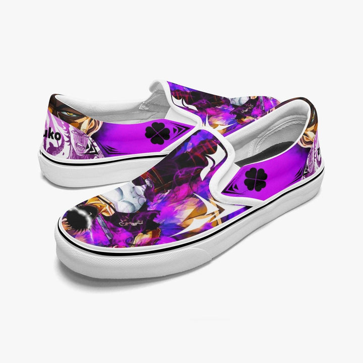 Black Clover Yami Sukehiro Slip Ons Anime Shoes _ Black Clover _ Ayuko