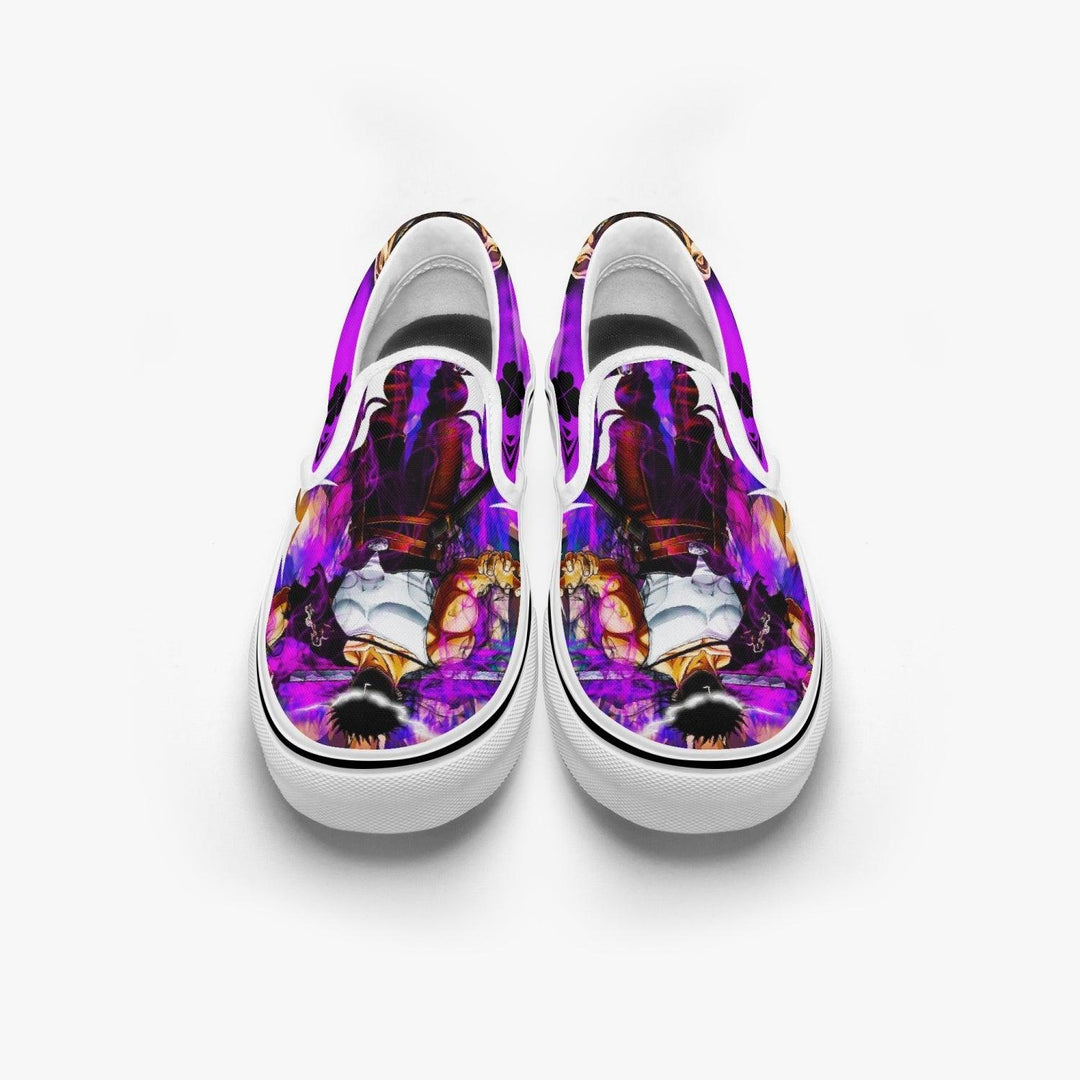 Black Clover Yami Sukehiro Slip Ons Anime Shoes _ Black Clover _ Ayuko