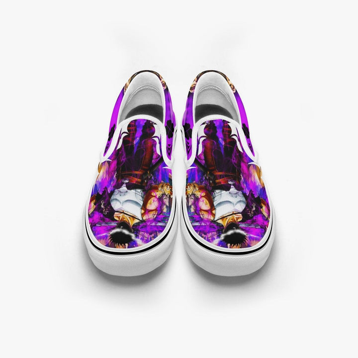 Black Clover Yami Sukehiro Slip Ons Anime Shoes _ Black Clover _ Ayuko