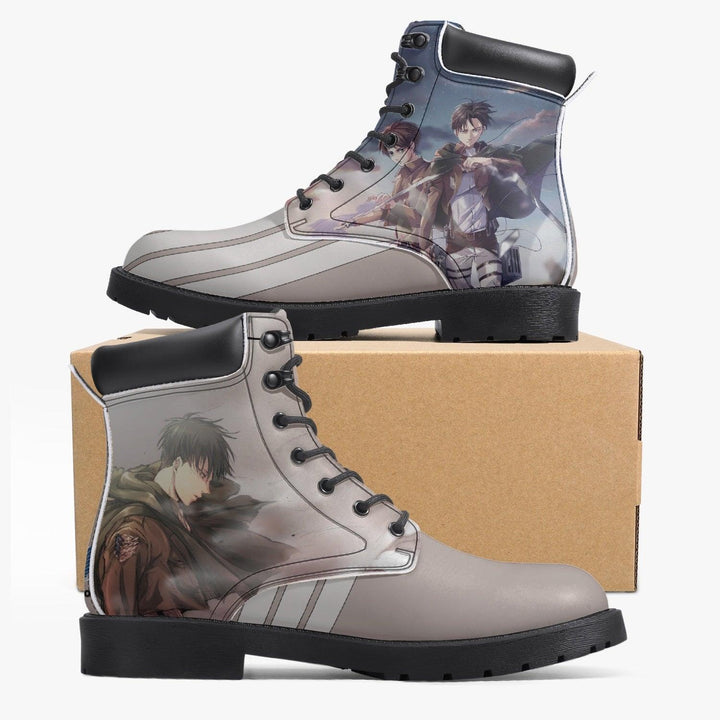 Attack On Titan Levi Ackerman All-Season Anime Boots _ Attack On Titan _ Ayuko