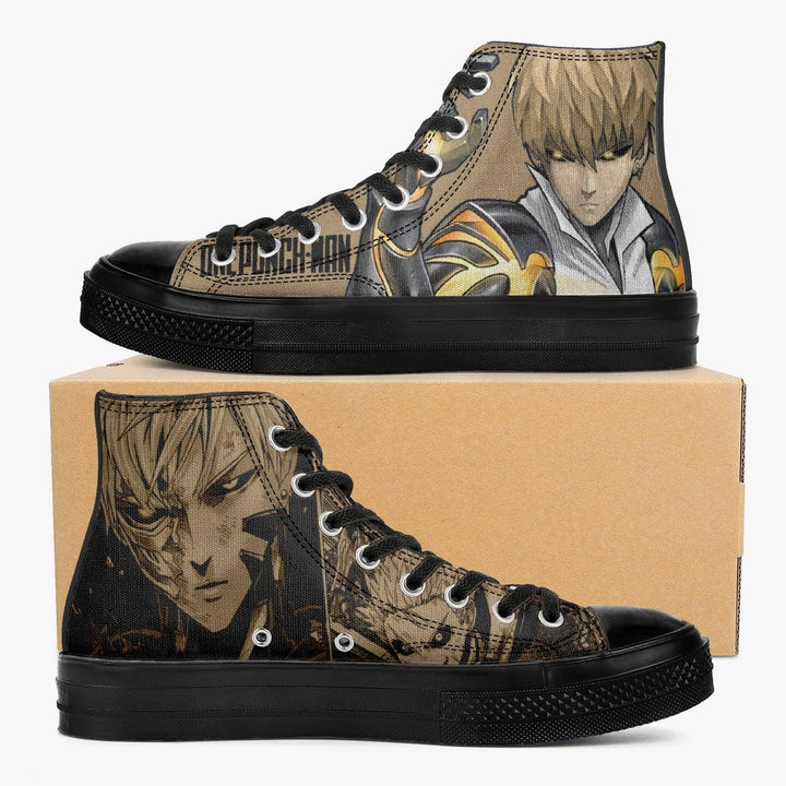 One Punch Man Genos A-Star High Anime Shoes _ One Punch Man _ Ayuko