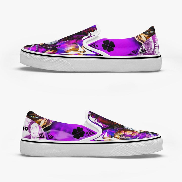 Black Clover Yami Sukehiro Slip Ons Anime Shoes _ Black Clover _ Ayuko