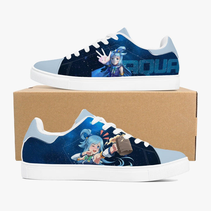 KonoSuba Aqua Skate Anime Shoes _ Konosuba _ Ayuko