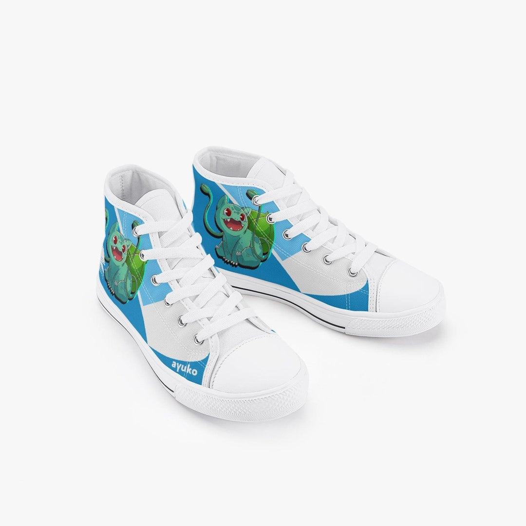 Pokemon Bulbasaur Kids A-Star High Anime Shoes _ Pokemon _ Ayuko