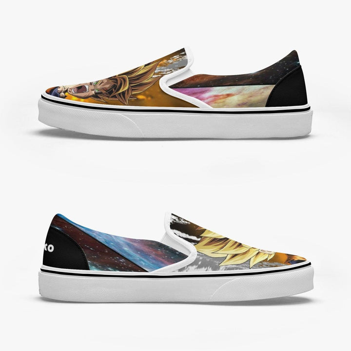 Dragon Ball Z Goten Slip Ons Anime Shoes _ Dragon Ball Z _ Ayuko