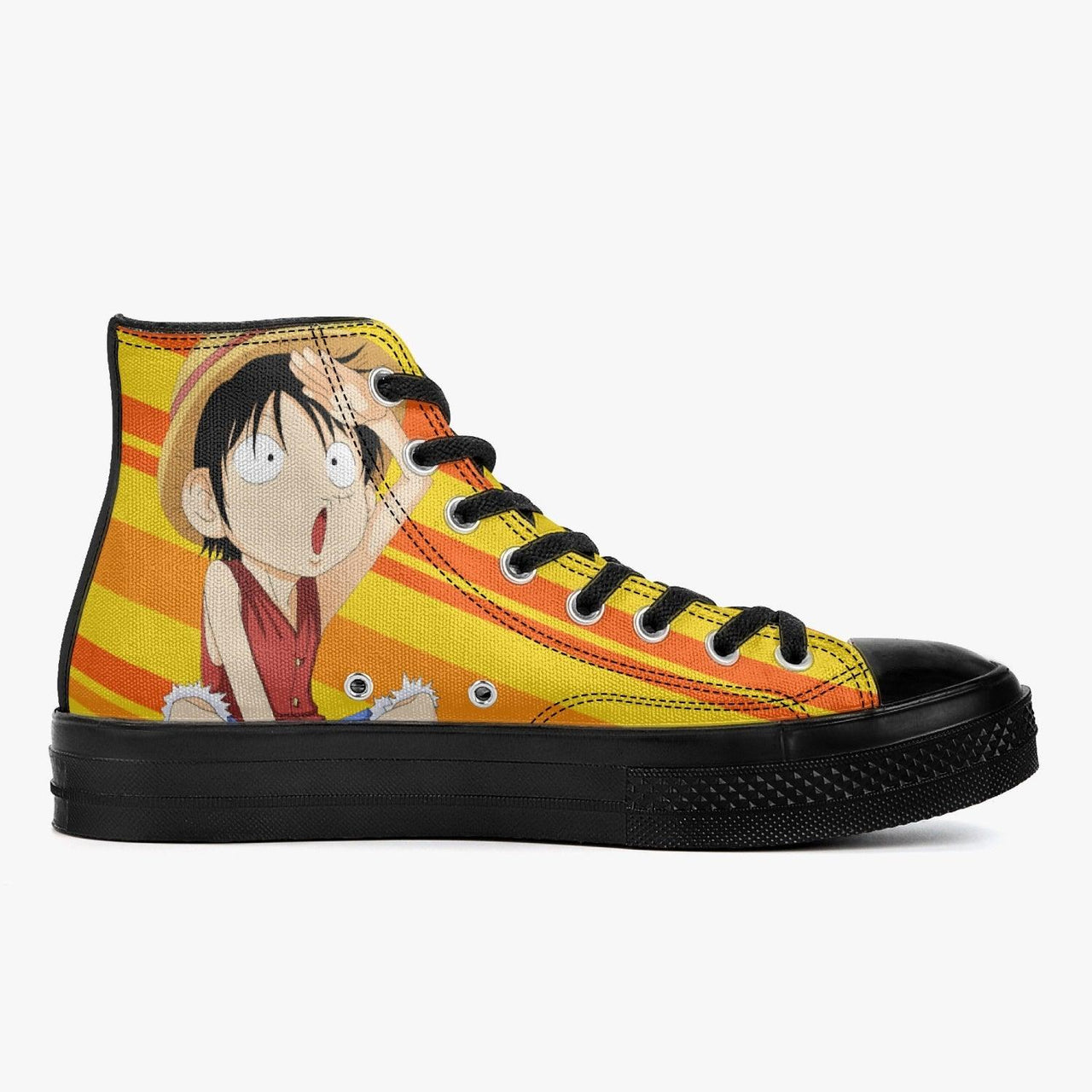 One Piece Luffy A-Star High Anime Shoes _ One Piece _ Ayuko