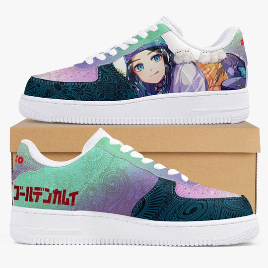 Golden Kamuy Kano Ienaga Air F1 Anime Shoes _ Golden Kamuy _ Ayuko