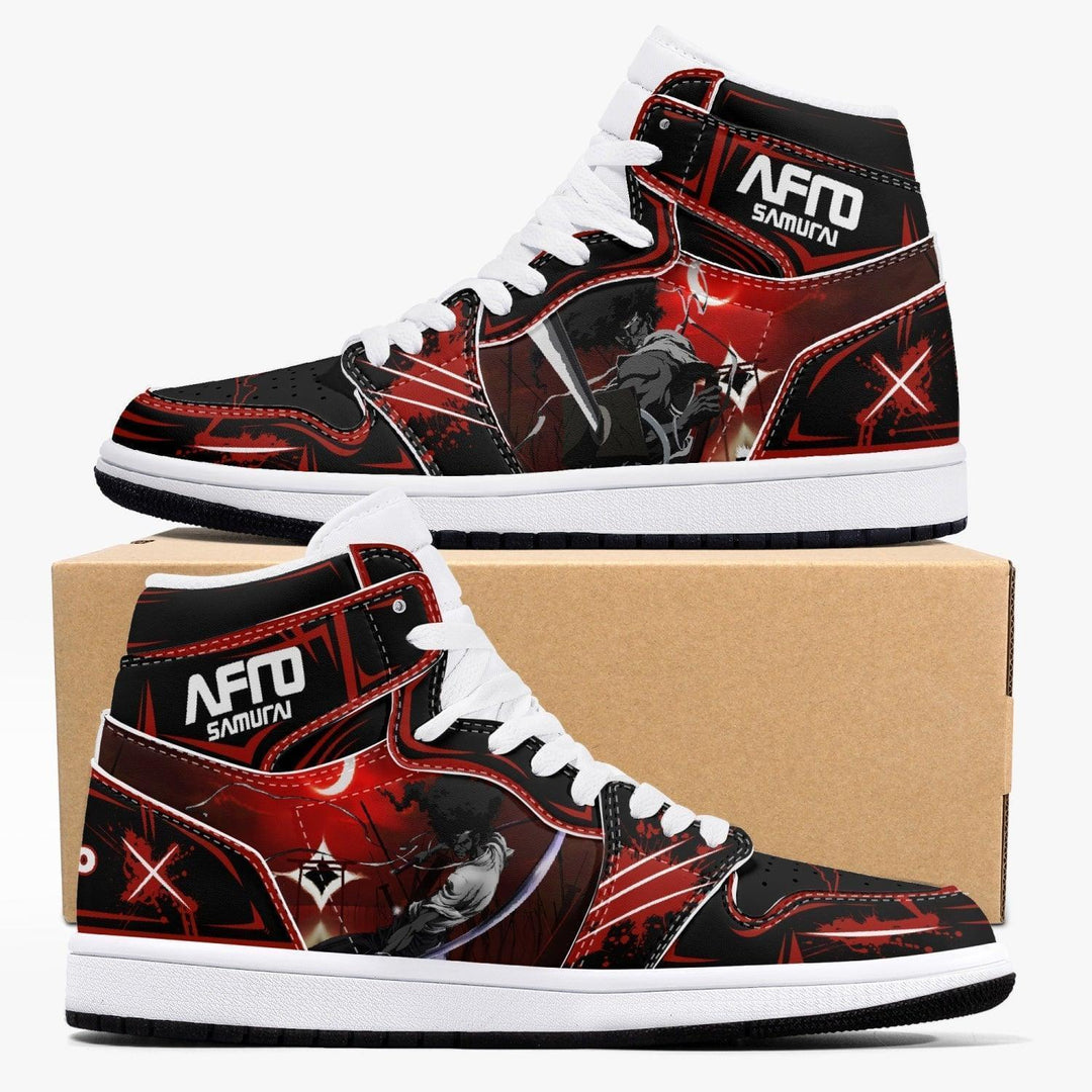 Afro Samurai JD1 Mid Anime Shoes _ Afro Samurai _ Ayuko