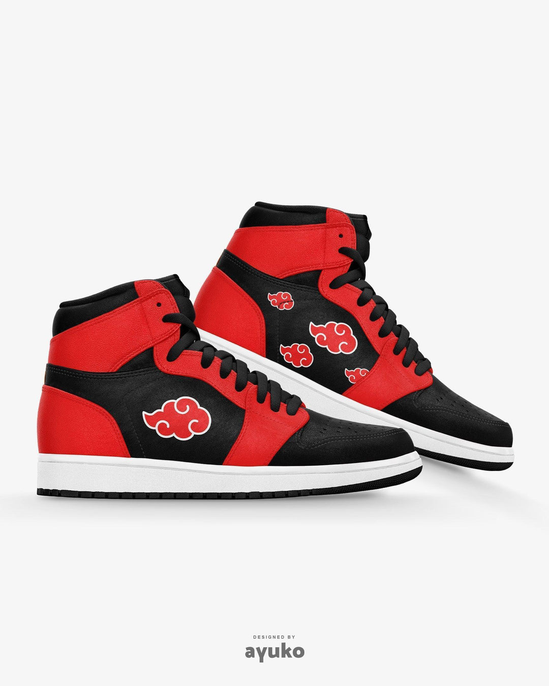 Naruto Shippuden Akatsuki Essentials Air JD1 Mid Anime Shoes _ Naruto _ Ayuko