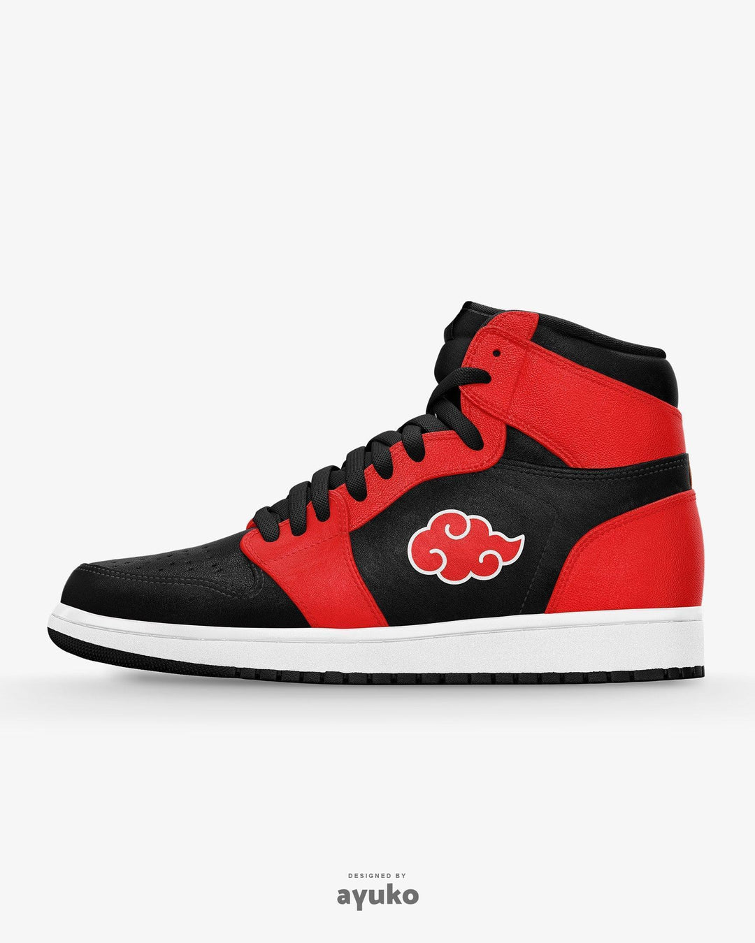 Naruto Shippuden Akatsuki Essentials Air JD1 Mid Anime Shoes _ Naruto _ Ayuko