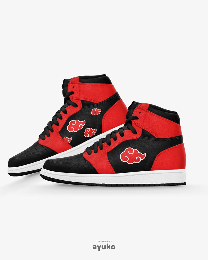 Naruto Shippuden Akatsuki Essentials Air JD1 Mid Anime Shoes _ Naruto _ Ayuko