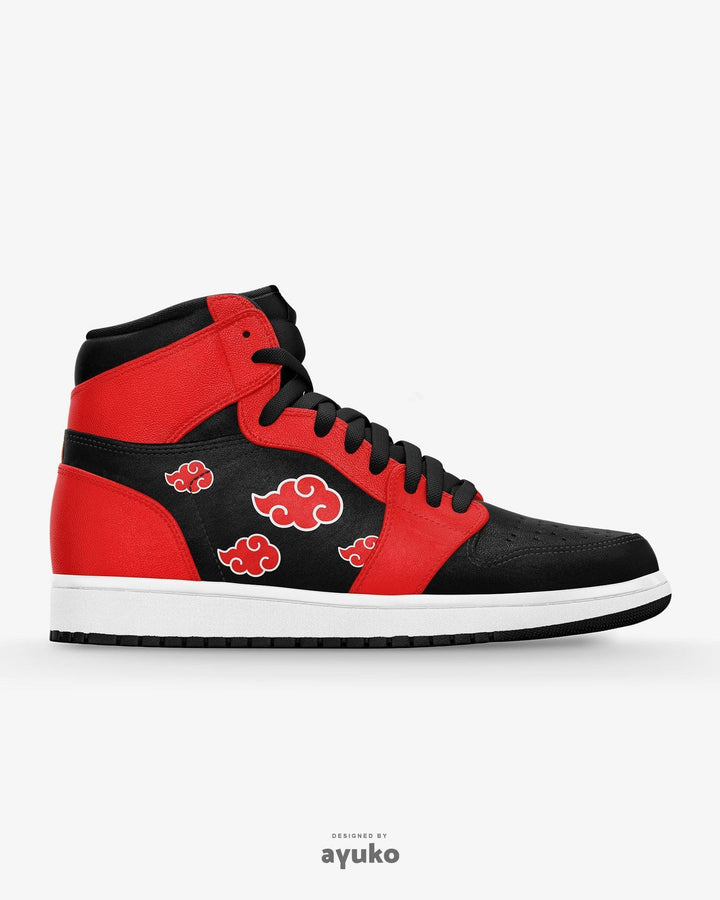 Naruto Shippuden Akatsuki Essentials Air JD1 Mid Anime Shoes _ Naruto _ Ayuko