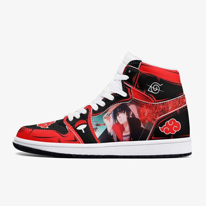 Naruto Shippuden Akatsuki Itachi JD1 Mid Anime Shoes _ Naruto _ Ayuko