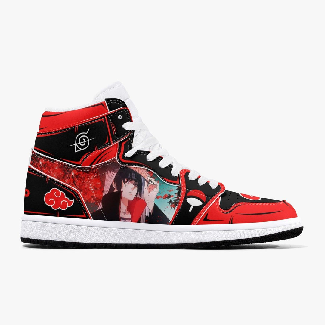 Naruto Shippuden Akatsuki Itachi JD1 Mid Anime Shoes _ Naruto _ Ayuko