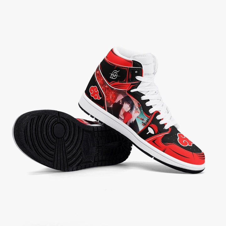 Naruto Shippuden Akatsuki Itachi JD1 Mid Anime Shoes _ Naruto _ Ayuko