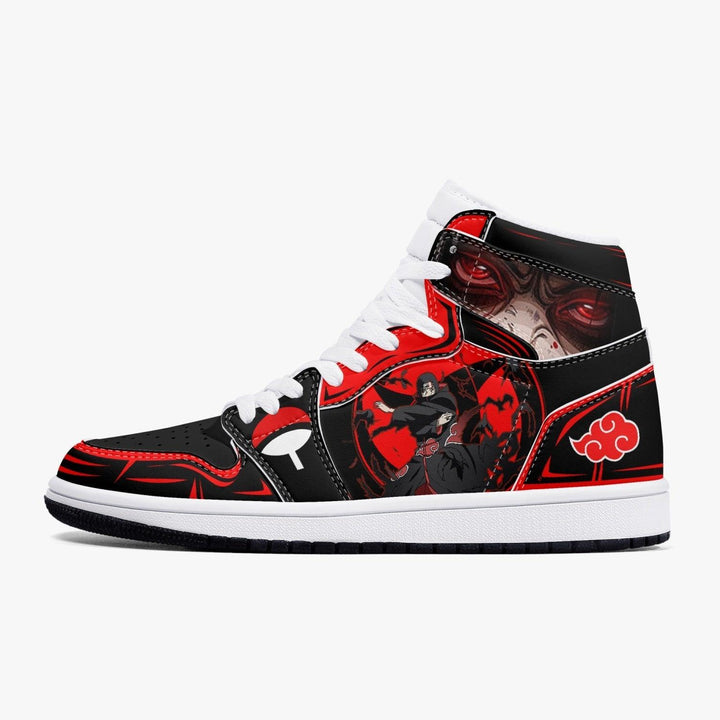 Naruto Shippuden Akatsuki Uchiha Itachi Ninjutsu JD1 Mid Anime Shoes _ Naruto _ Ayuko